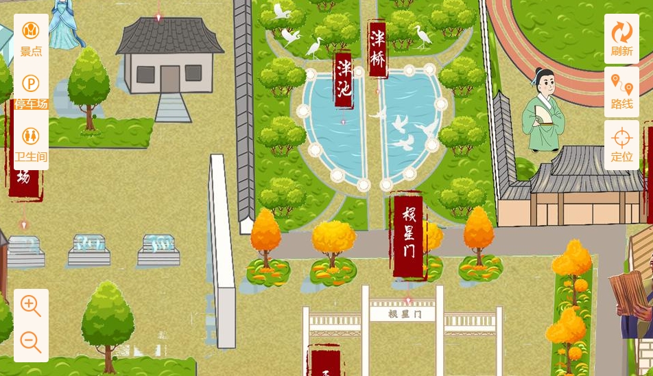 南京手绘地图景区语音讲解导览系统：智慧景区建设的基石